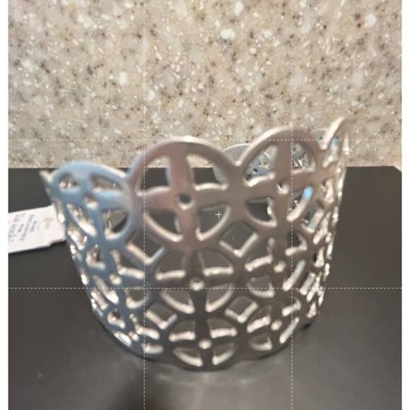 Lia Sophia Silver Cuf Bracelet Adjustable BOHO Vintage - Picture 2 of 5